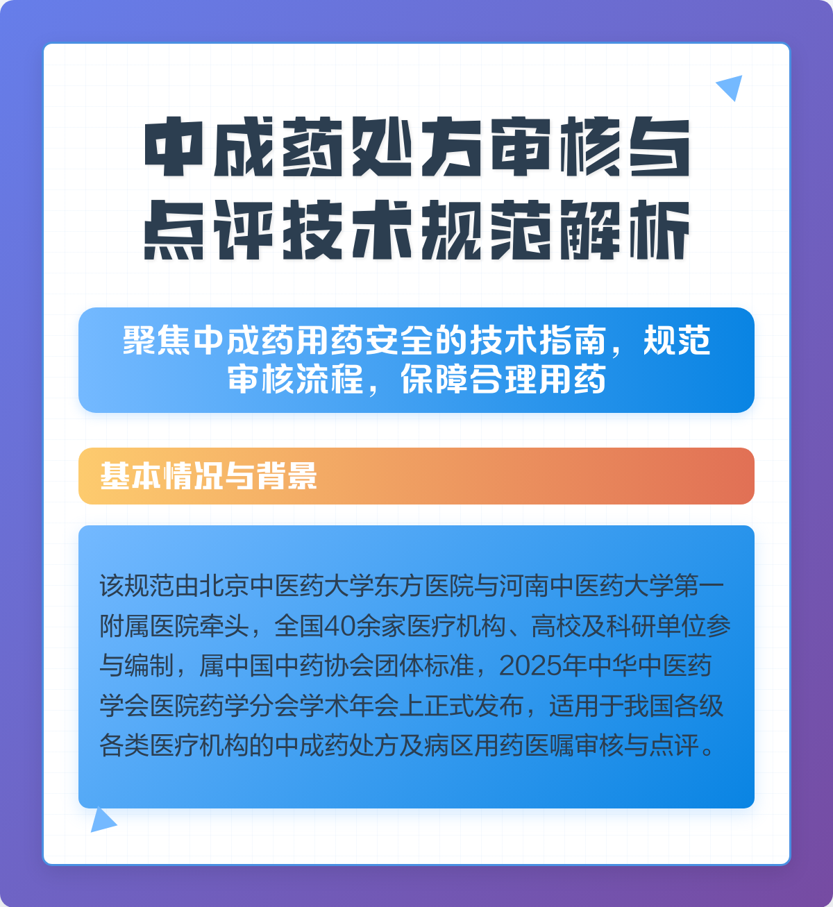 中成药处方审核与点评技术规范解析