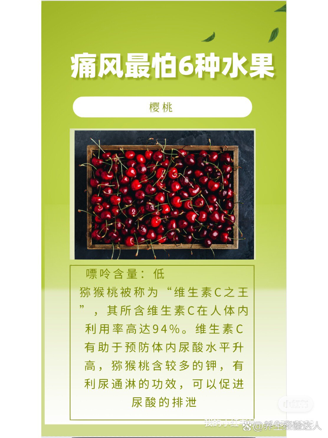 合适痛风吃的低嘌呤水果