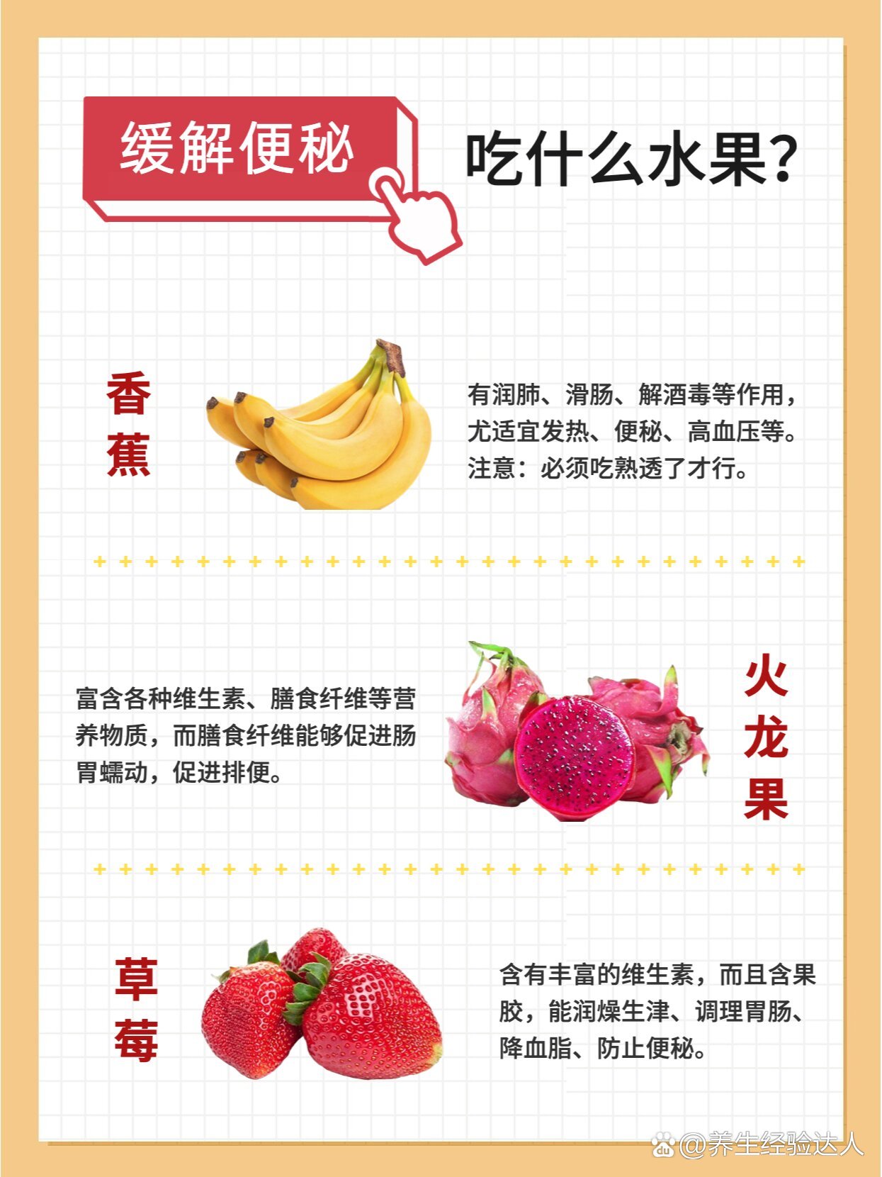 清肠通便的水果有哪些?