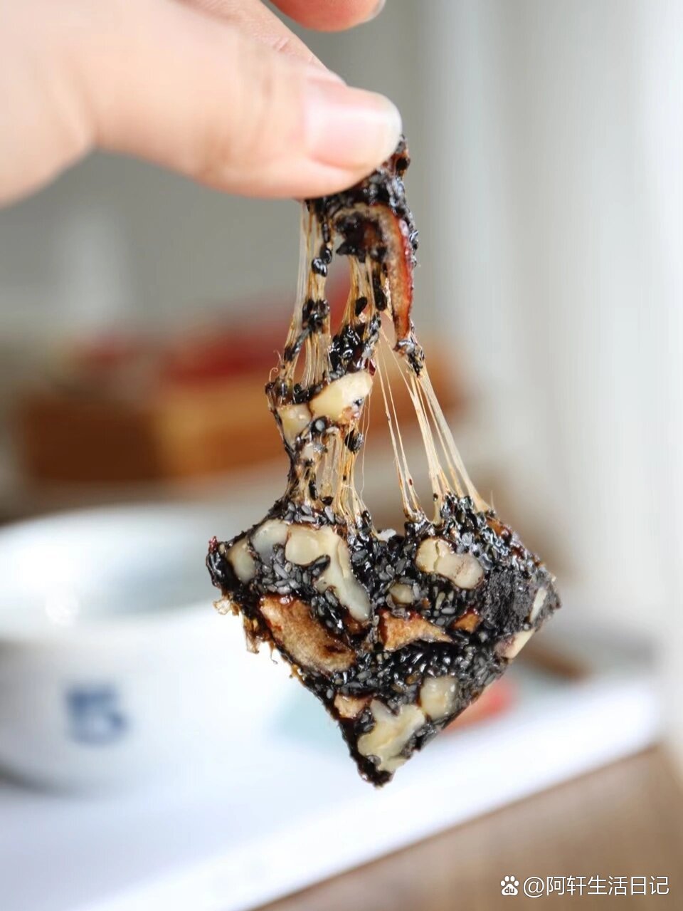 阿胶糕喜欢有嚼劲直接开袋就可以食用