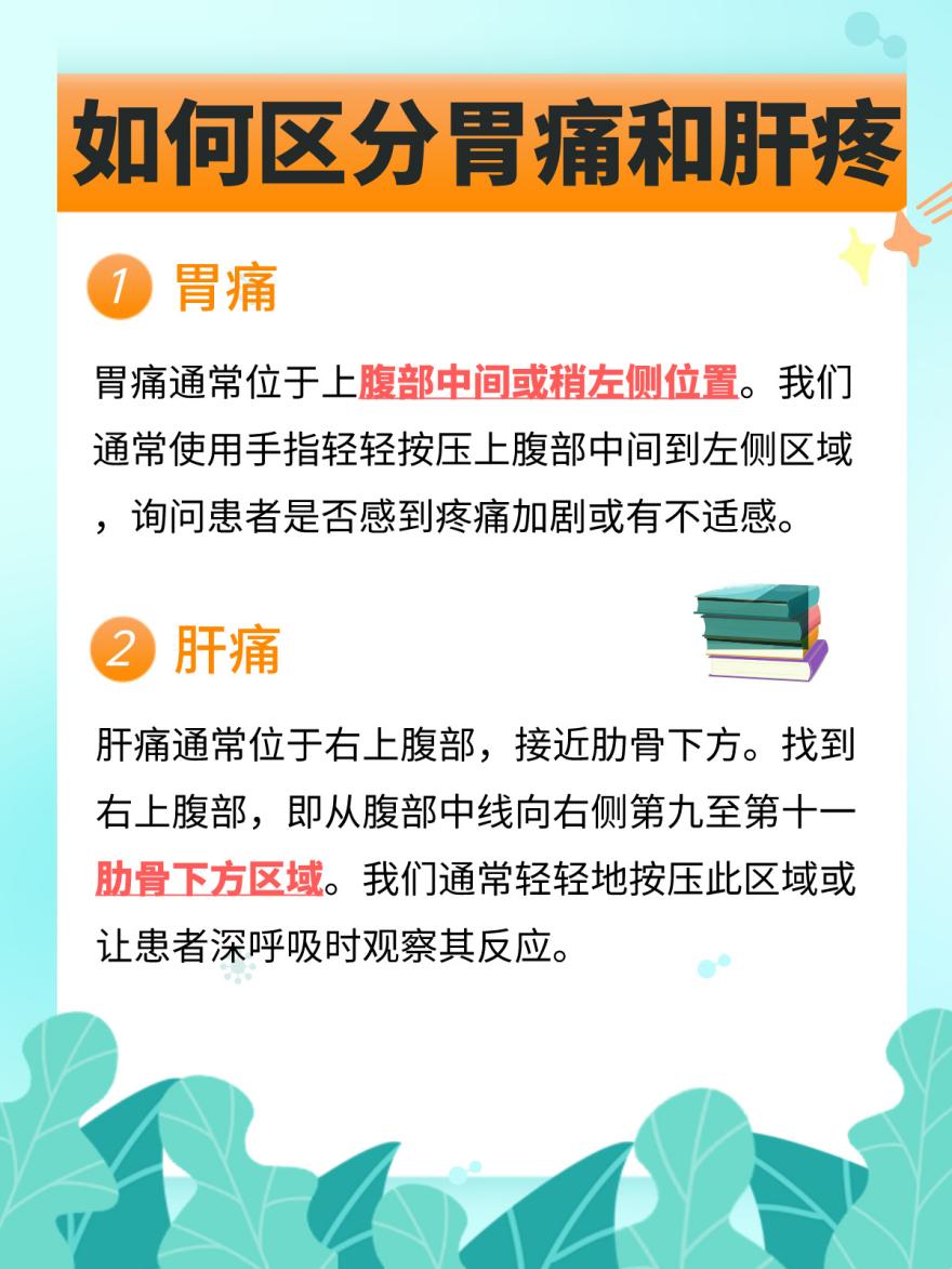 疼痛折磨?学会辨别胃疼与肝疼