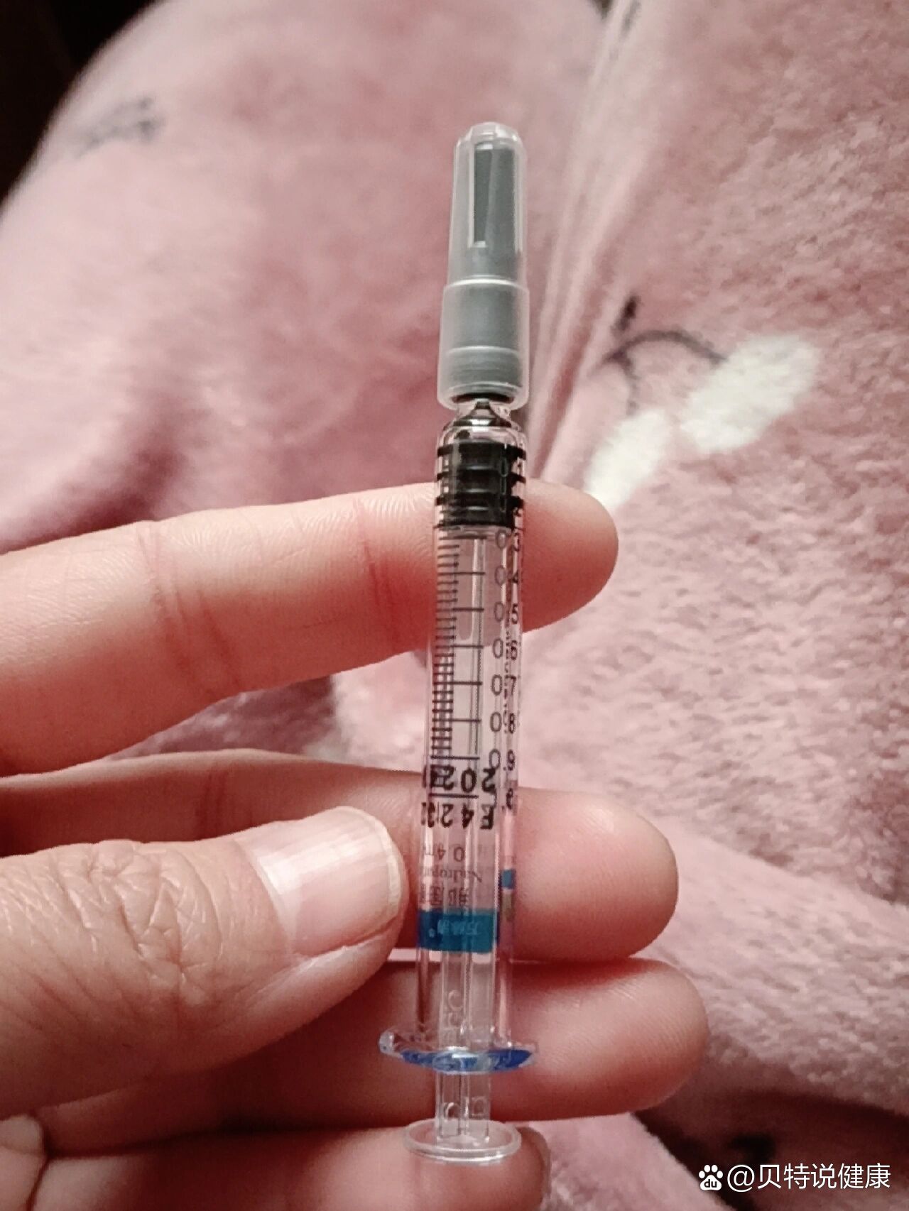 自己打的第一针低分子肝素钙