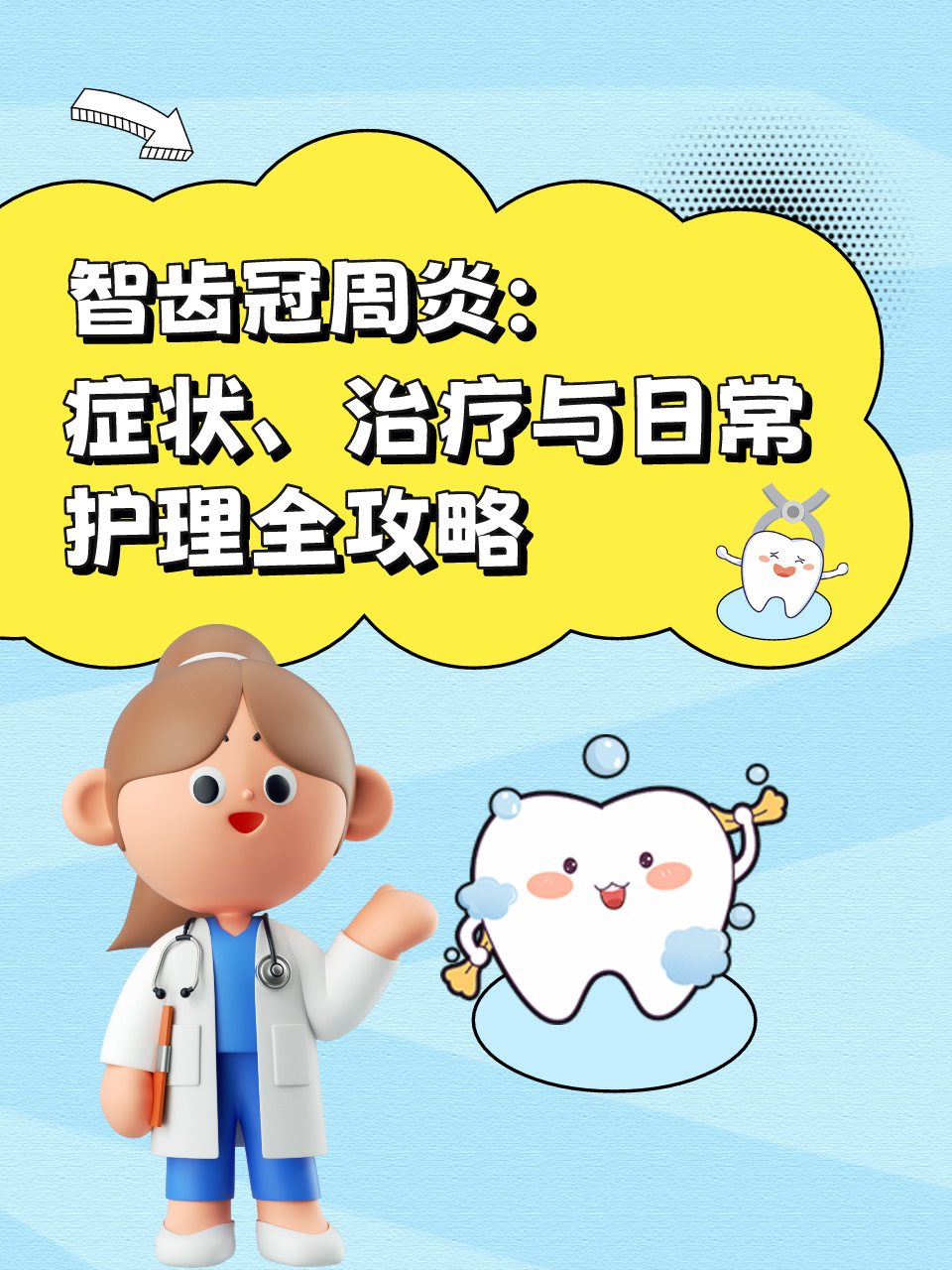 智齿冠周炎:症状,治疗与日常护理全攻略