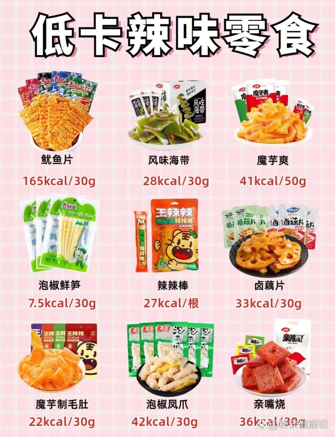 减脂必备9745款低卡低脂零食97好吃不胖7515