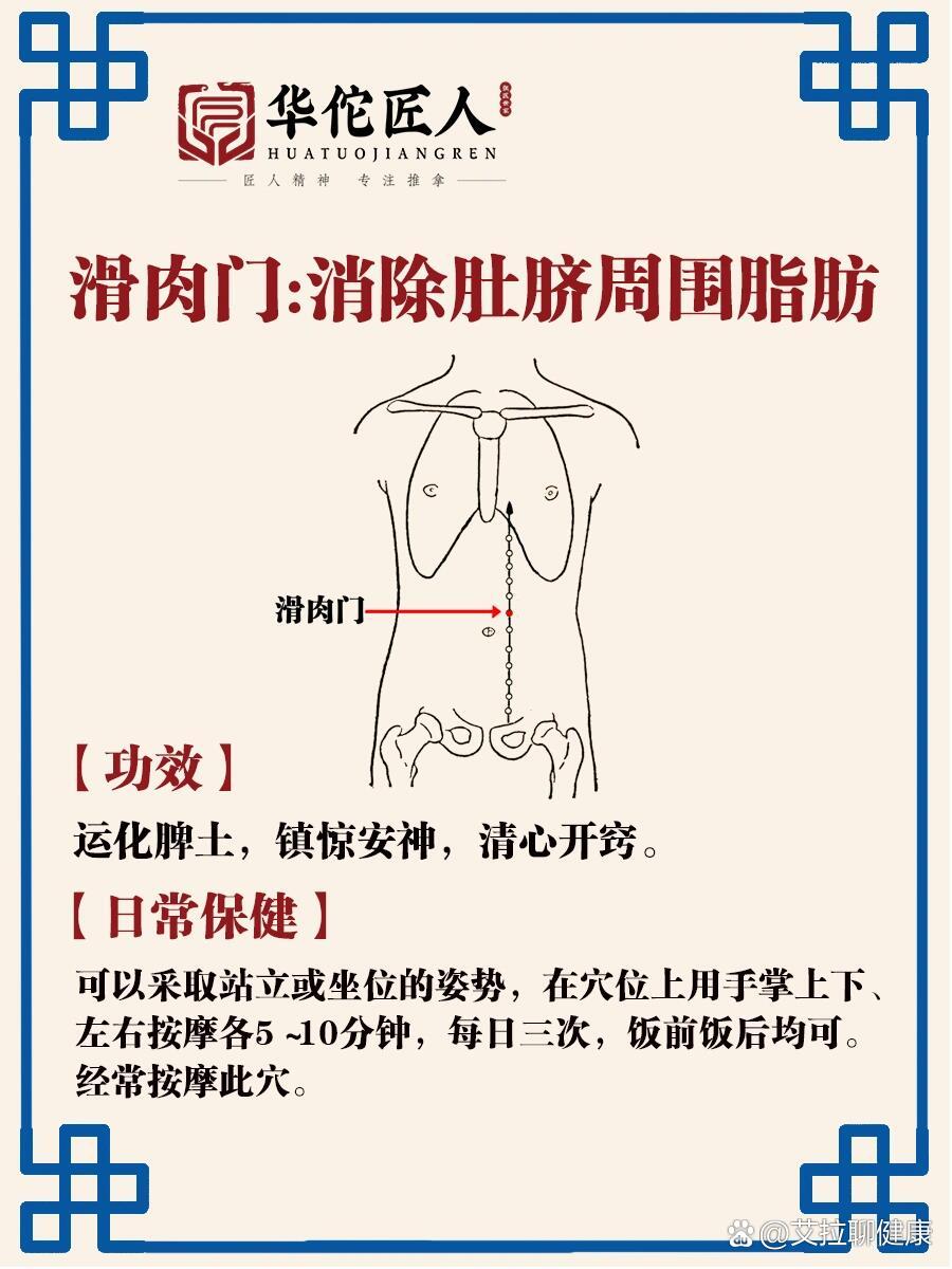 每日一穴 滑肉门