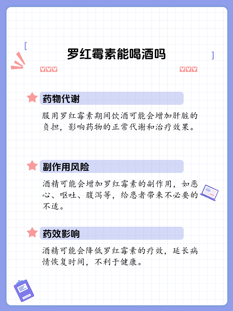 罗红霉素分散片喝酒图片