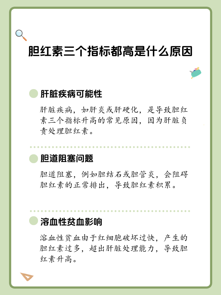 胆红素高?这几个原因可能是罪魁祸首!
