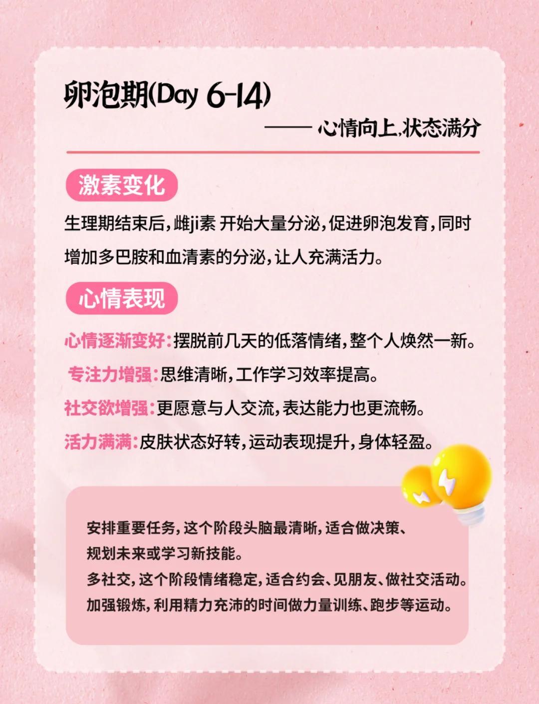 女生生理周期情绪变化全解析