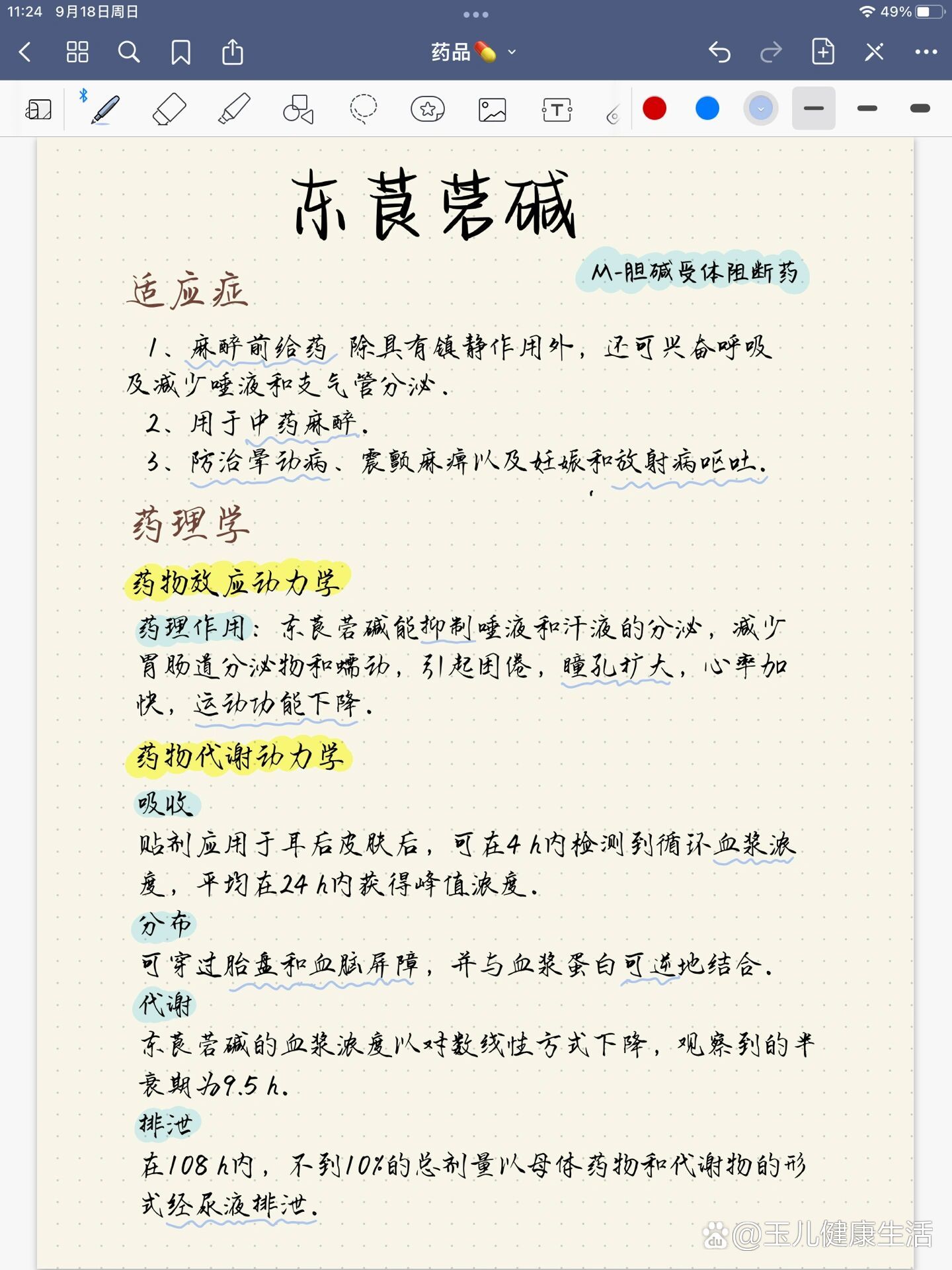 认识药品|no17东莨菪碱