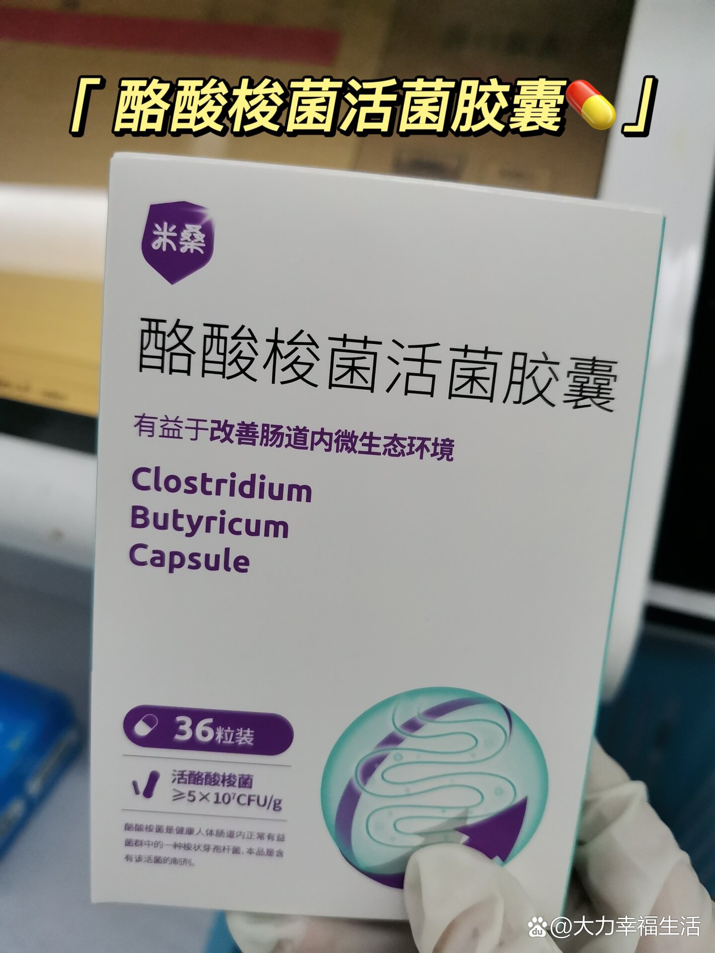 米桑(酪酸梭菌活菌胶囊)