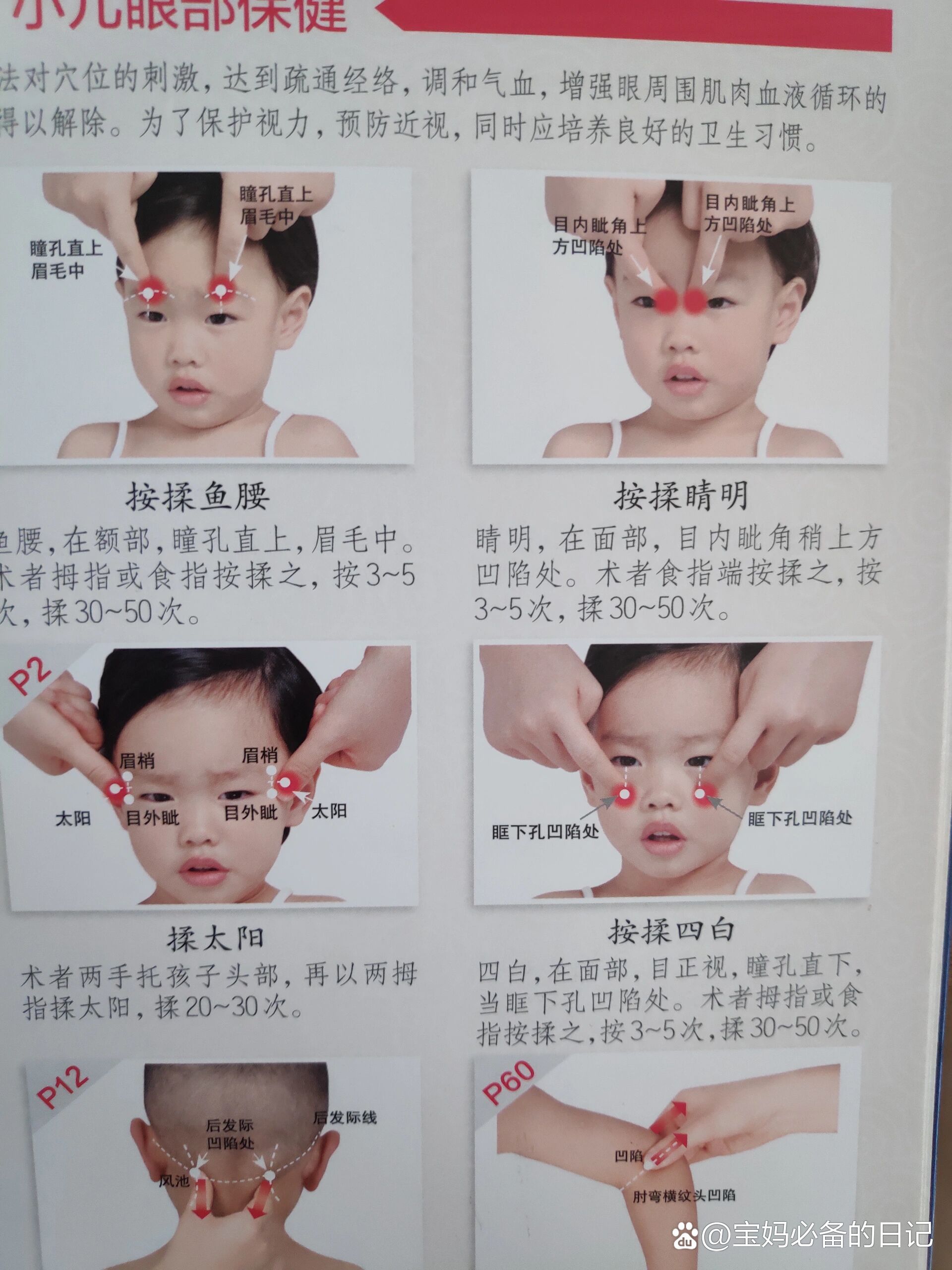 给孩子按这几个穴位居然可以改善视力?