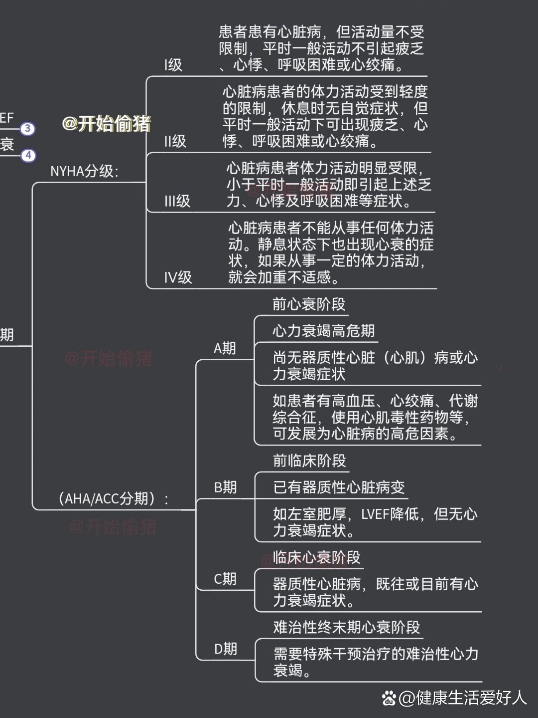 心衰分期图片