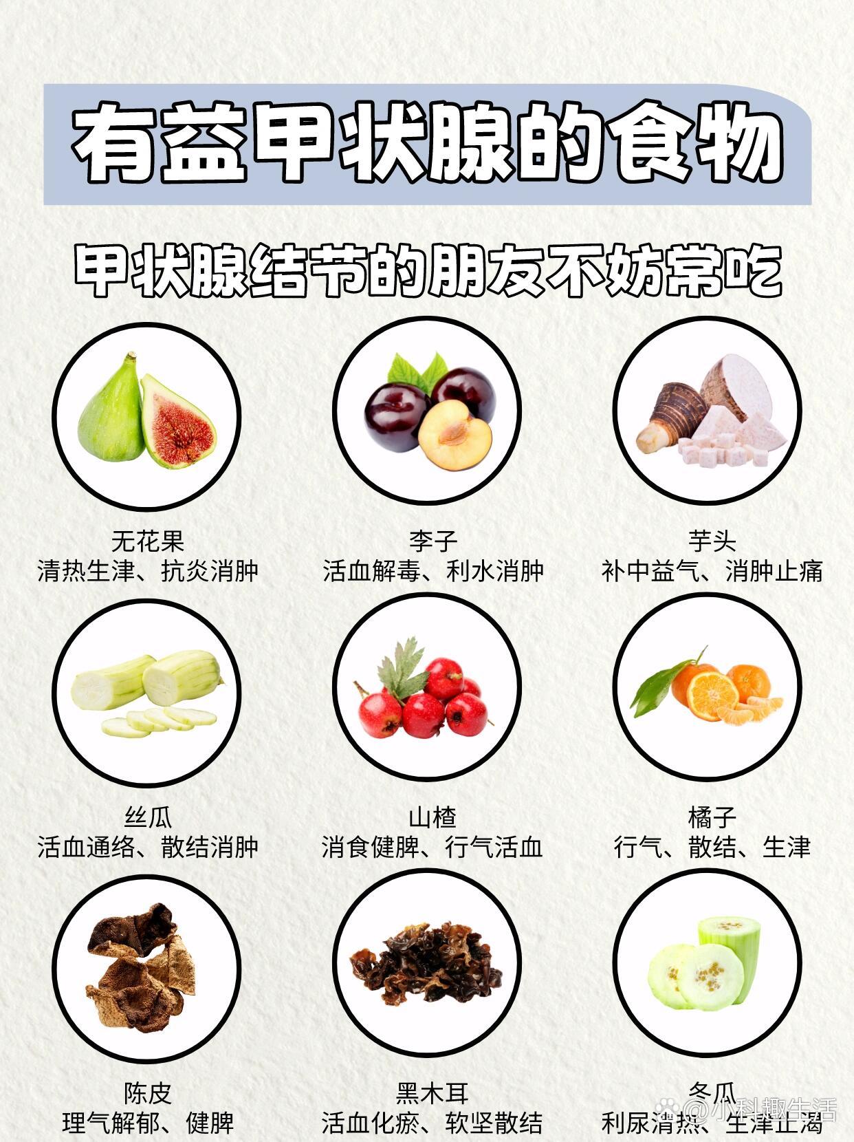 有益甲状腺的食物,甲状腺结节的朋友不妨常吃