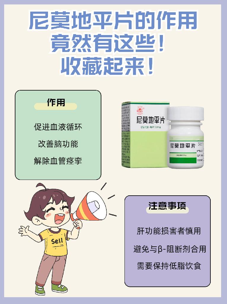 尼莫地平片的用法用量图片