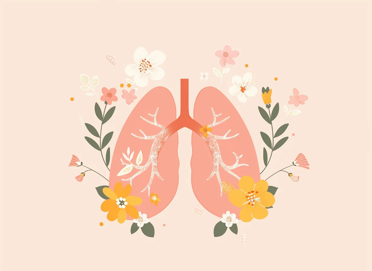 🌿肺部插画与医学素材分享🌿