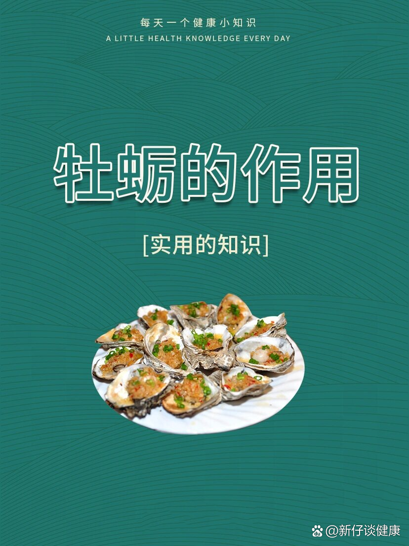 牡蛎片的功效与作用图片