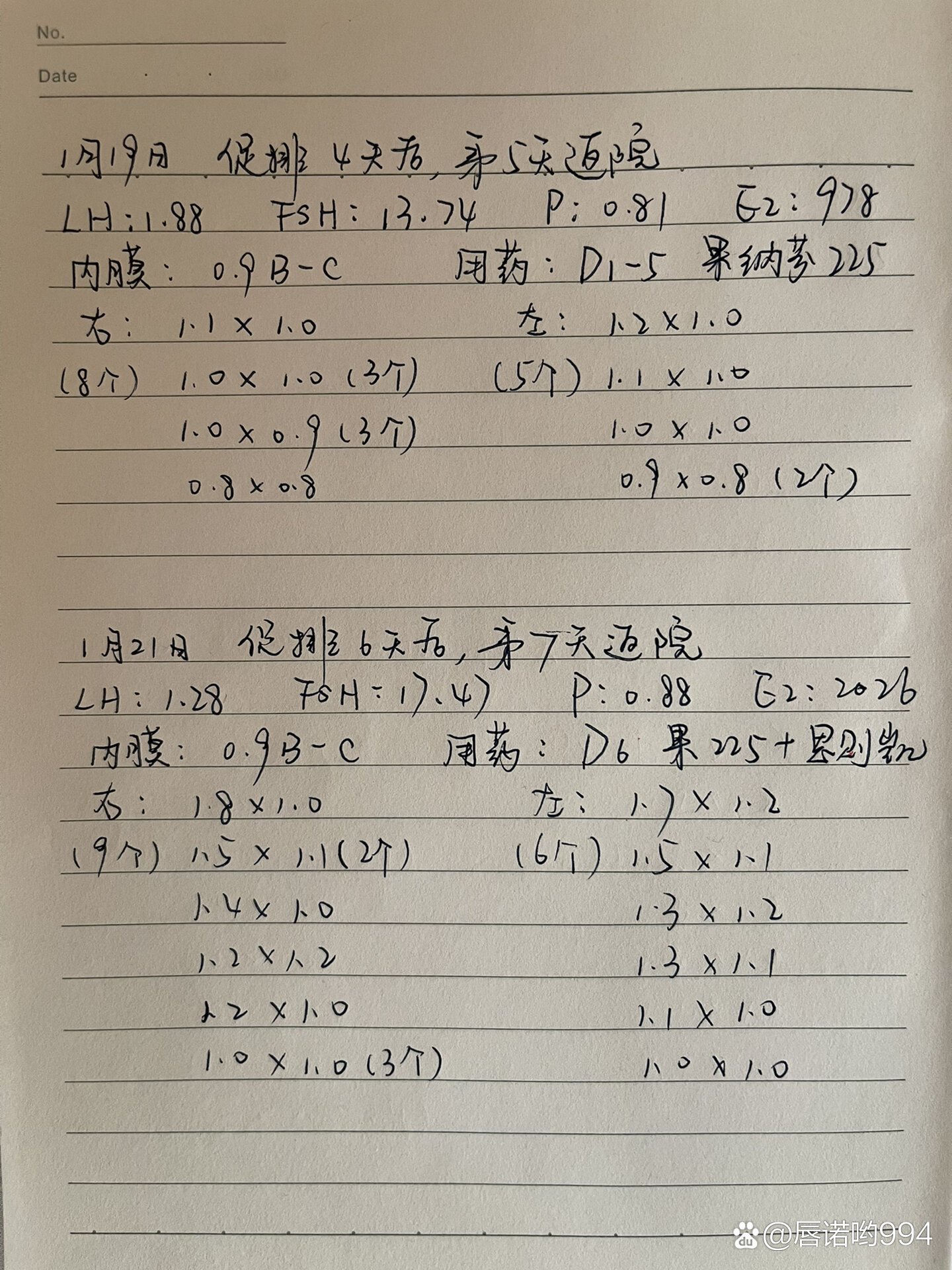 二次促排拮抗剂方案,今晚夜针,初五取卵