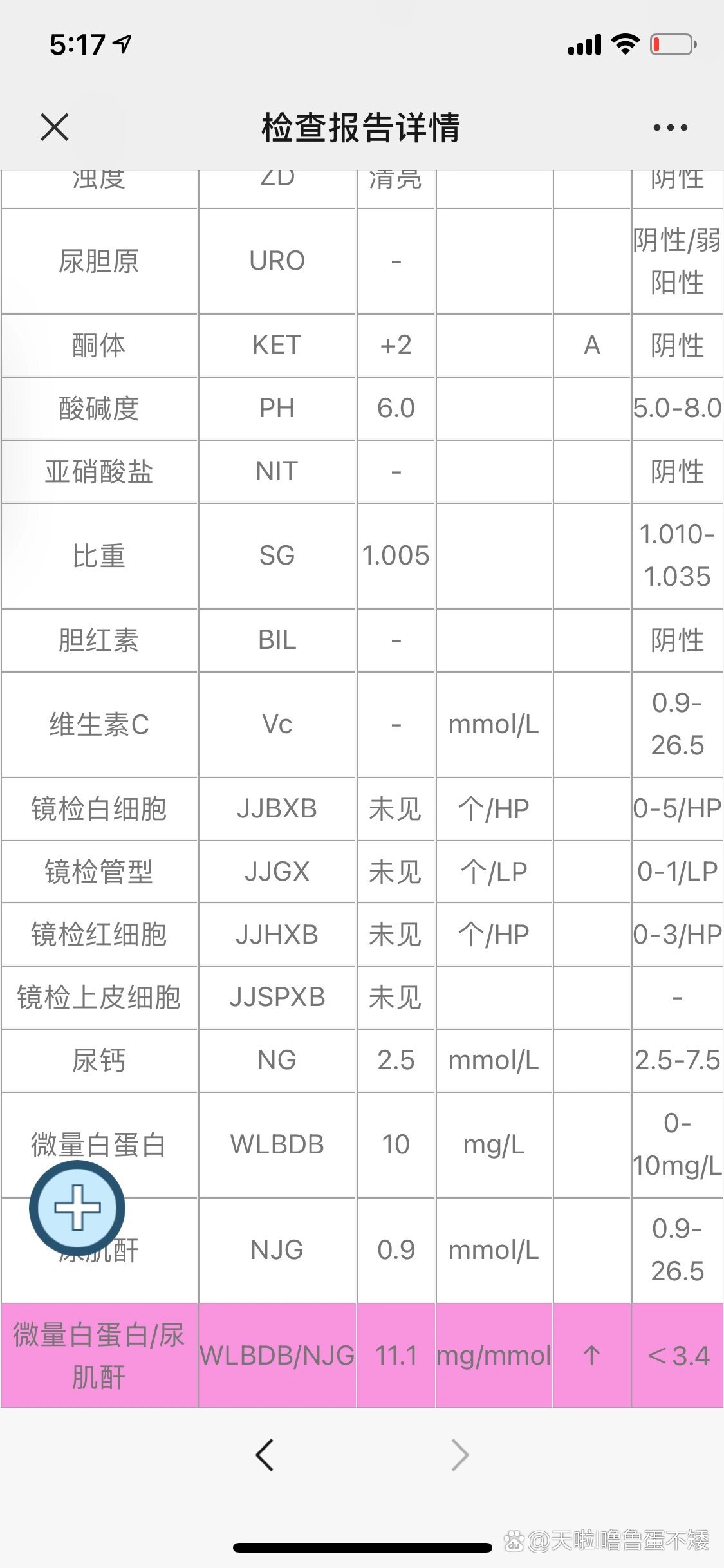 单纯肌酐偏高 无意义图片