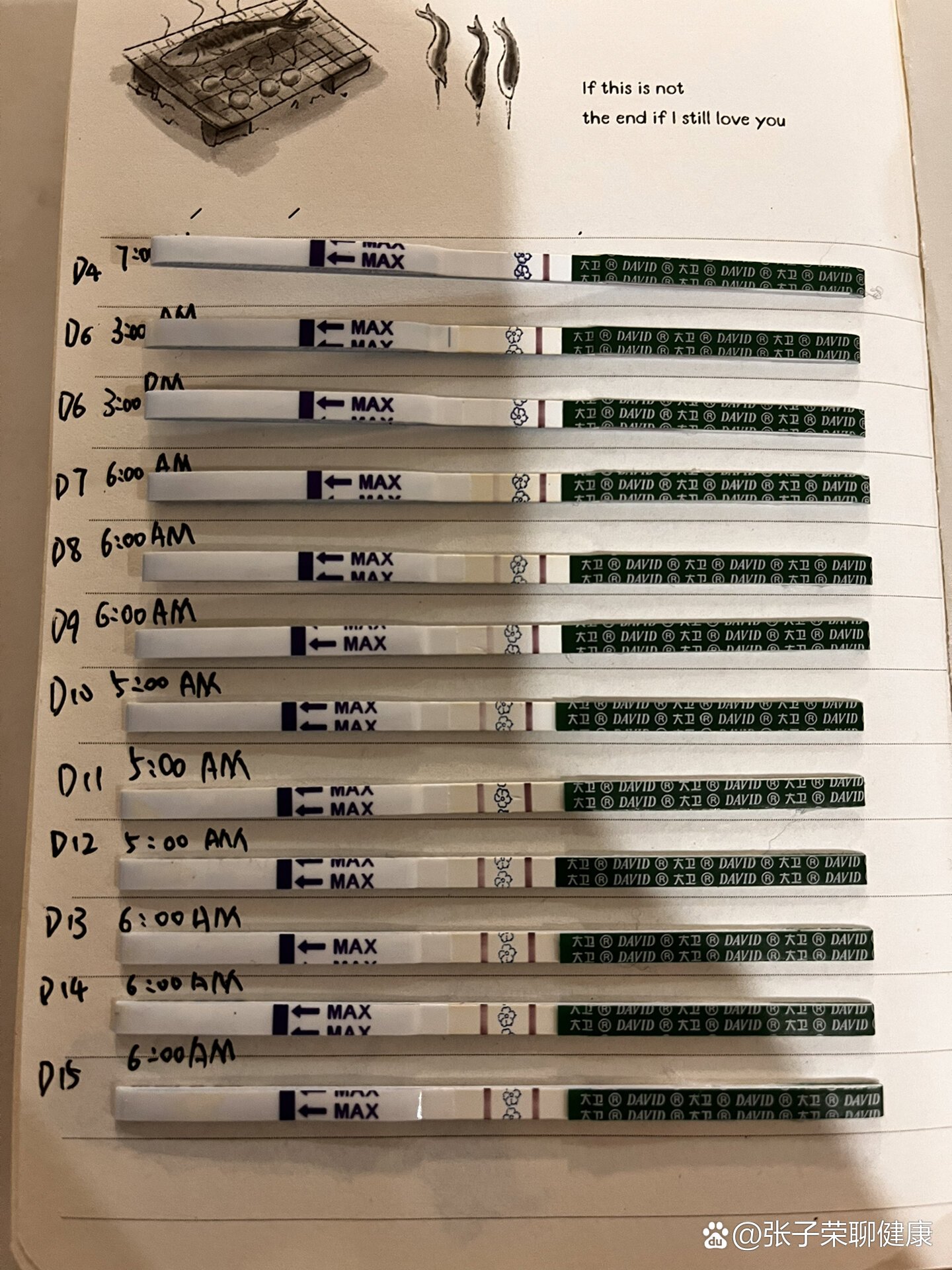 怀孕15天的试纸图片图片