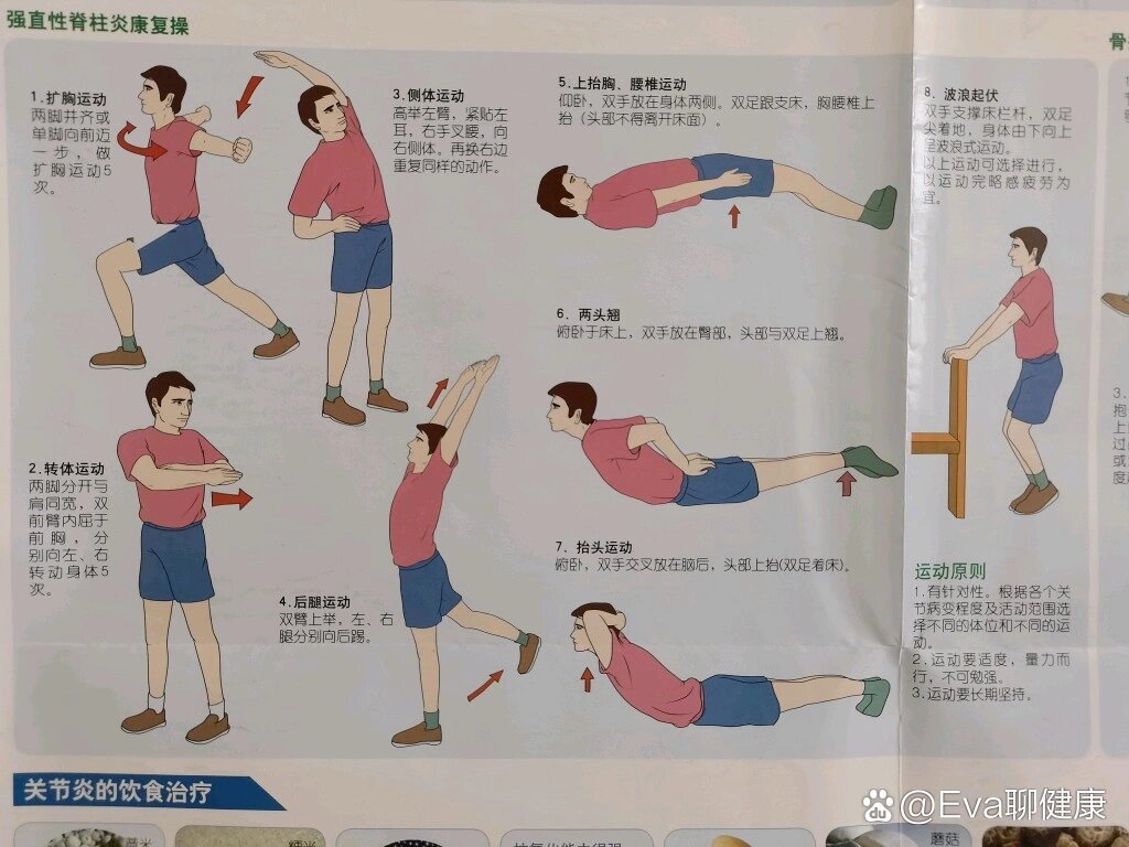 强直性脊柱炎八步康复操