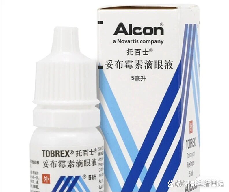 孩子频繁眨眼,眼睛疼,托百士眼药水