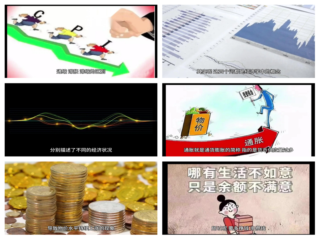 通胀、通缩、滞涨、滞缩的区别详解
