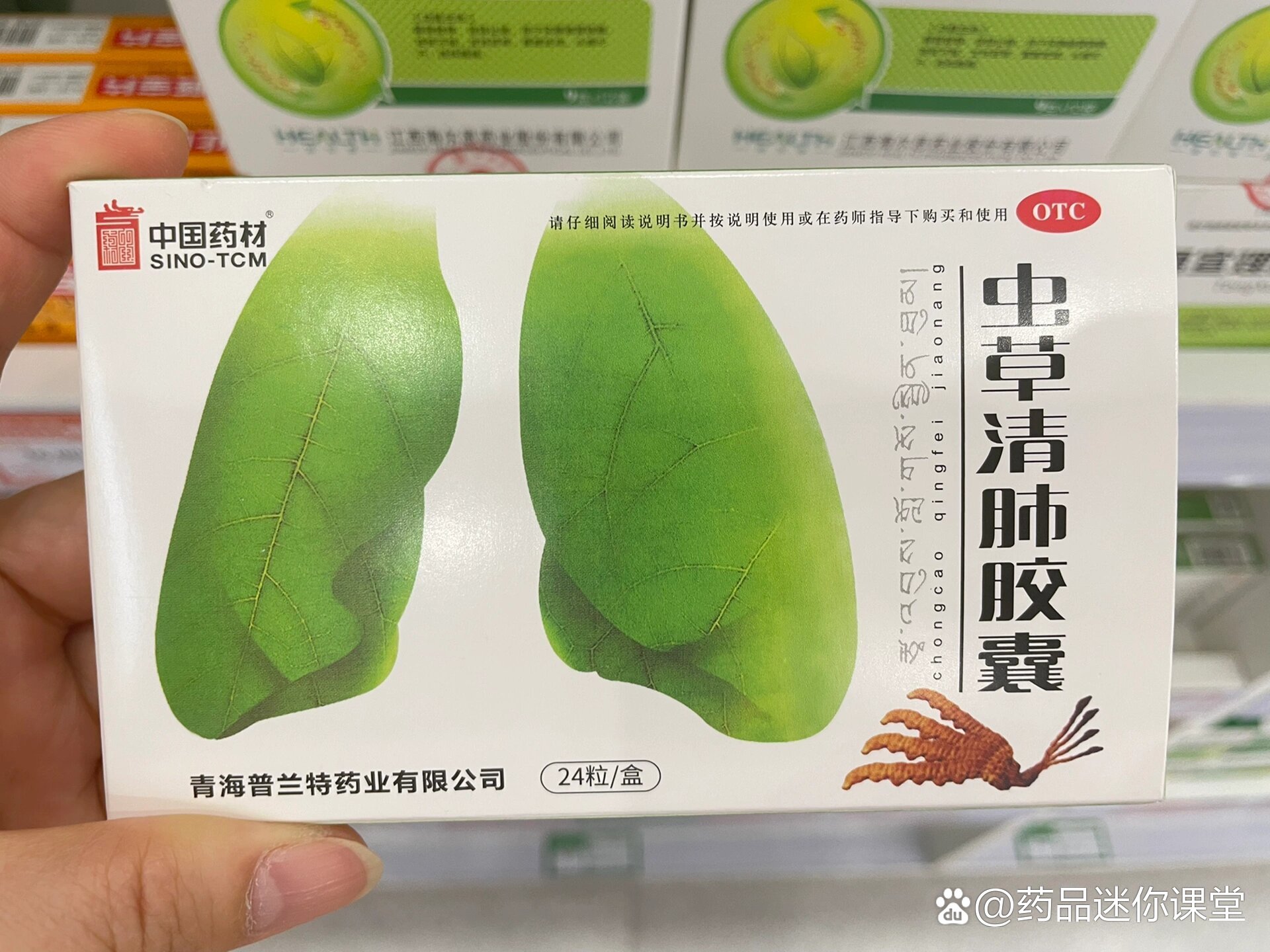 每天认识一种药:虫草清肺胶囊
