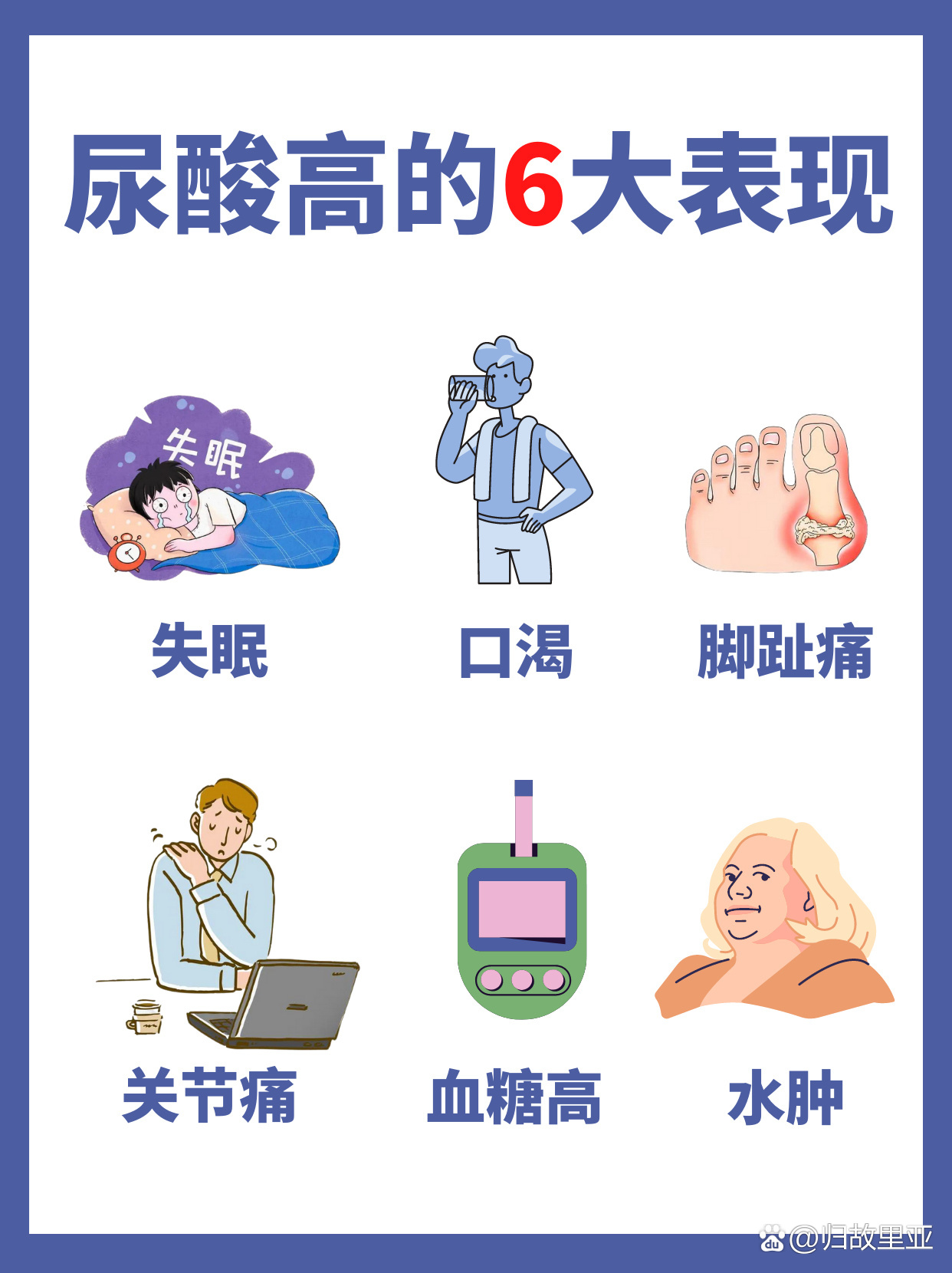 尿酸高的8大表现,看看你中招了吗