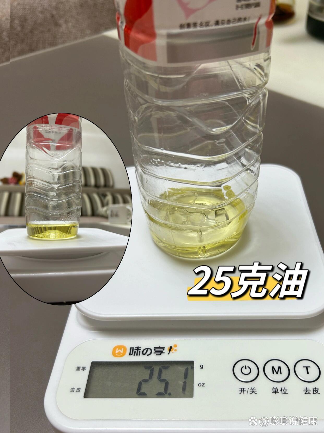 原来25g油,6g盐,这么少