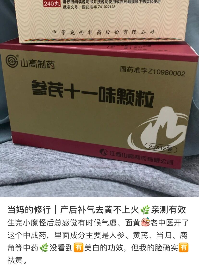 参芪十一味颗粒