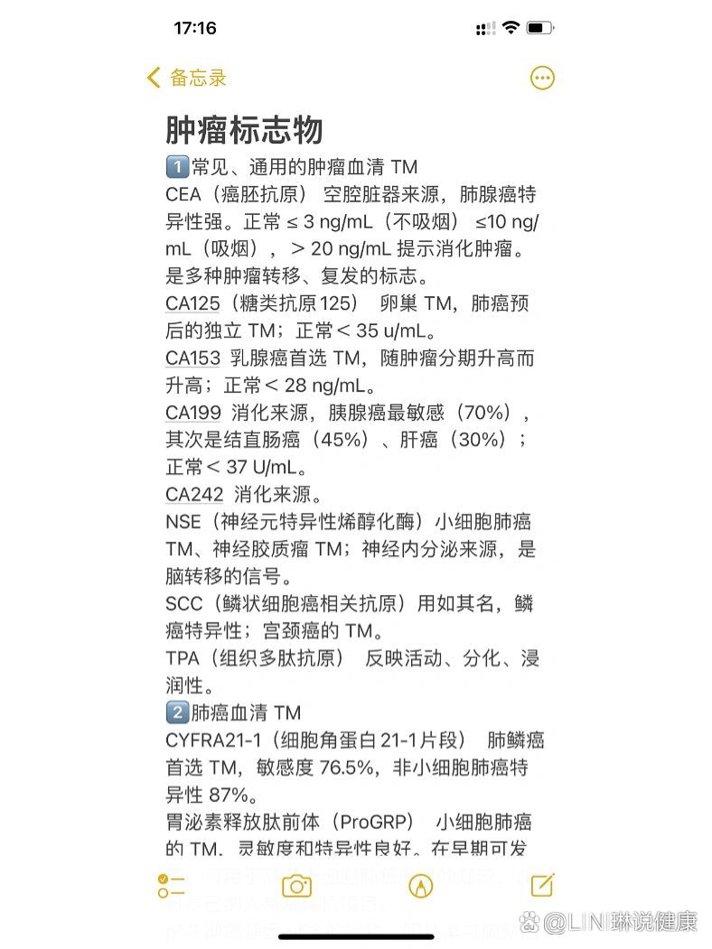 肿瘤标志物tm