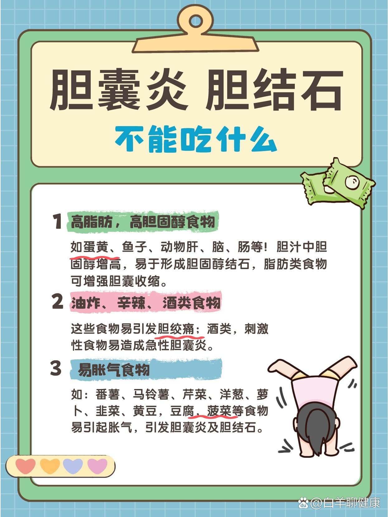 胆囊炎,胆囊结石,尽量不要吃这些