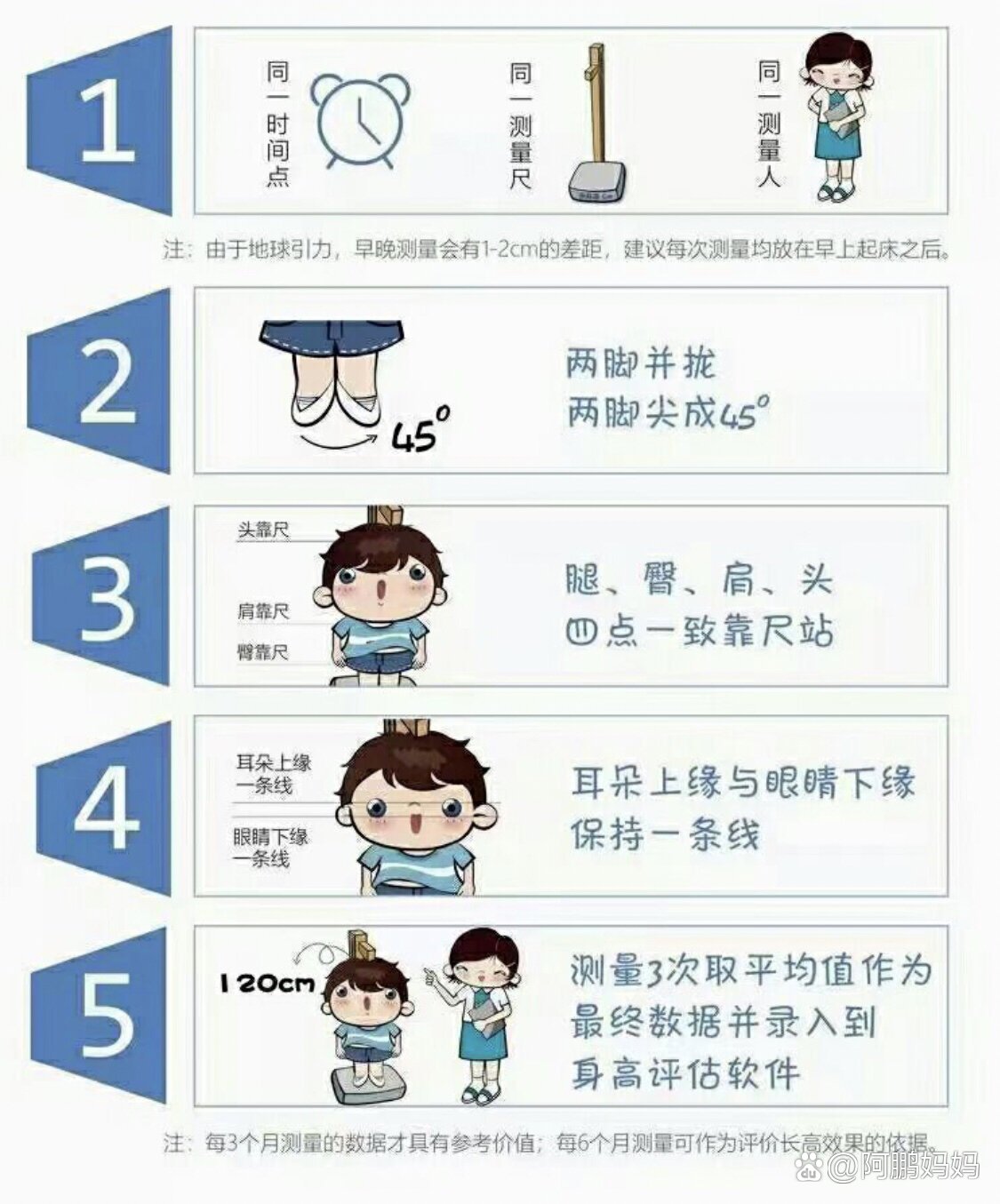 如何正确的给孩子测量身高