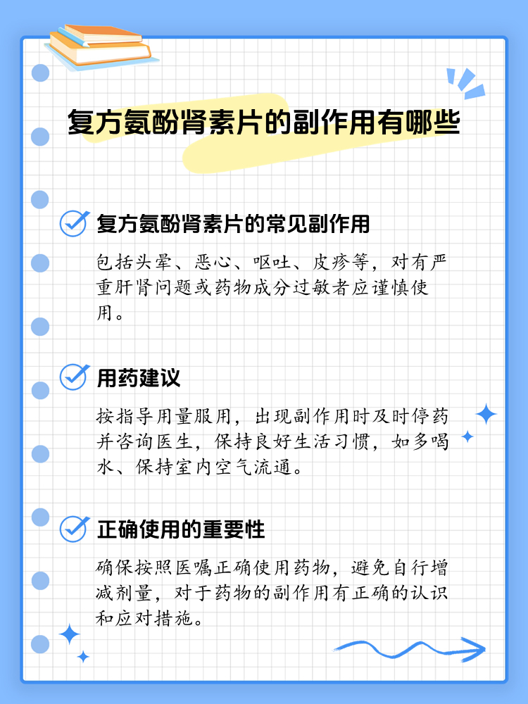 复方氨酚肾素片作用图片