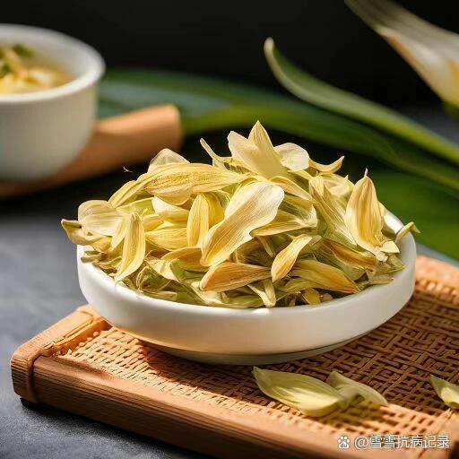 养生日常474安神助眠百合花茶