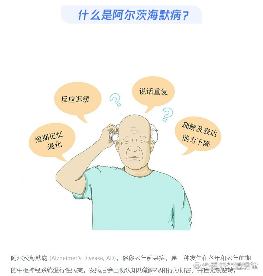 10张图带你快速了解老年痴呆