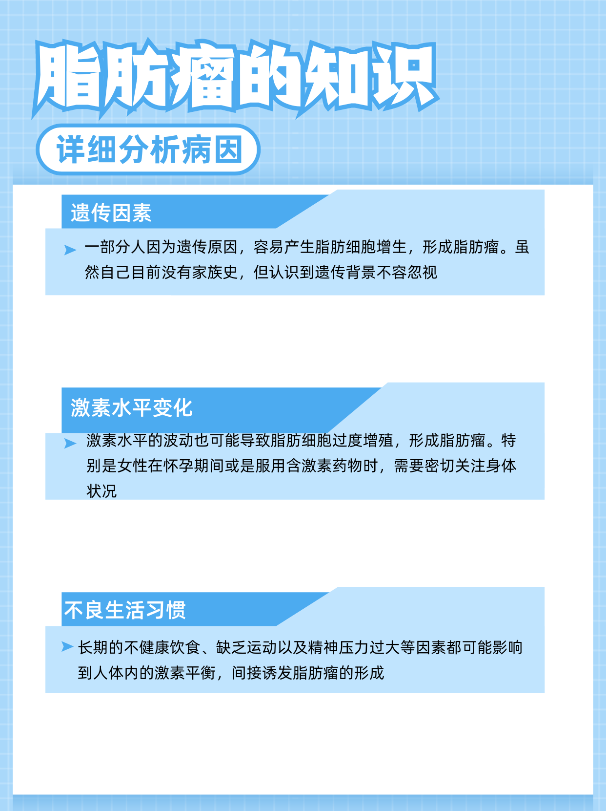 首先面临的问题就是脂肪瘤该挂什么科室?