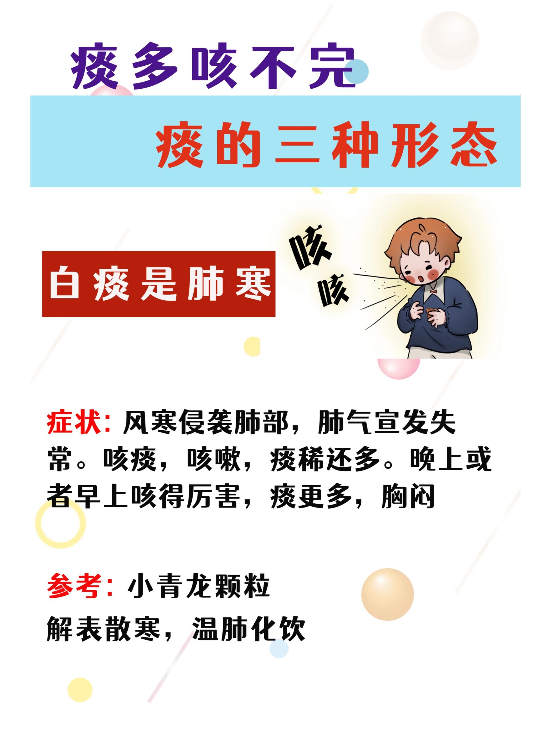 痰多吐不完白痰黄痰粘痰都代表什么?