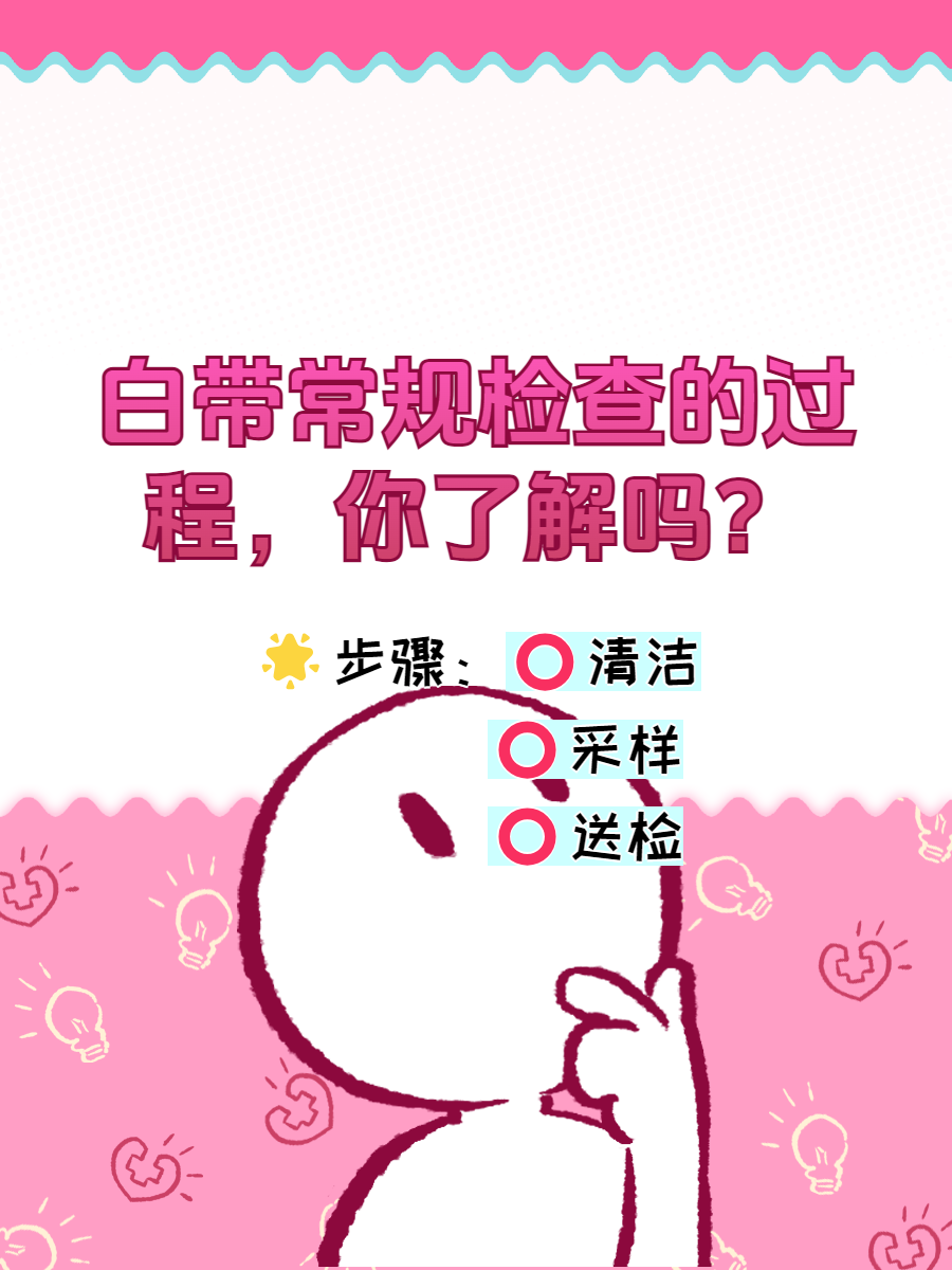 女性健康:关于白带常规检查的过程,你了解吗