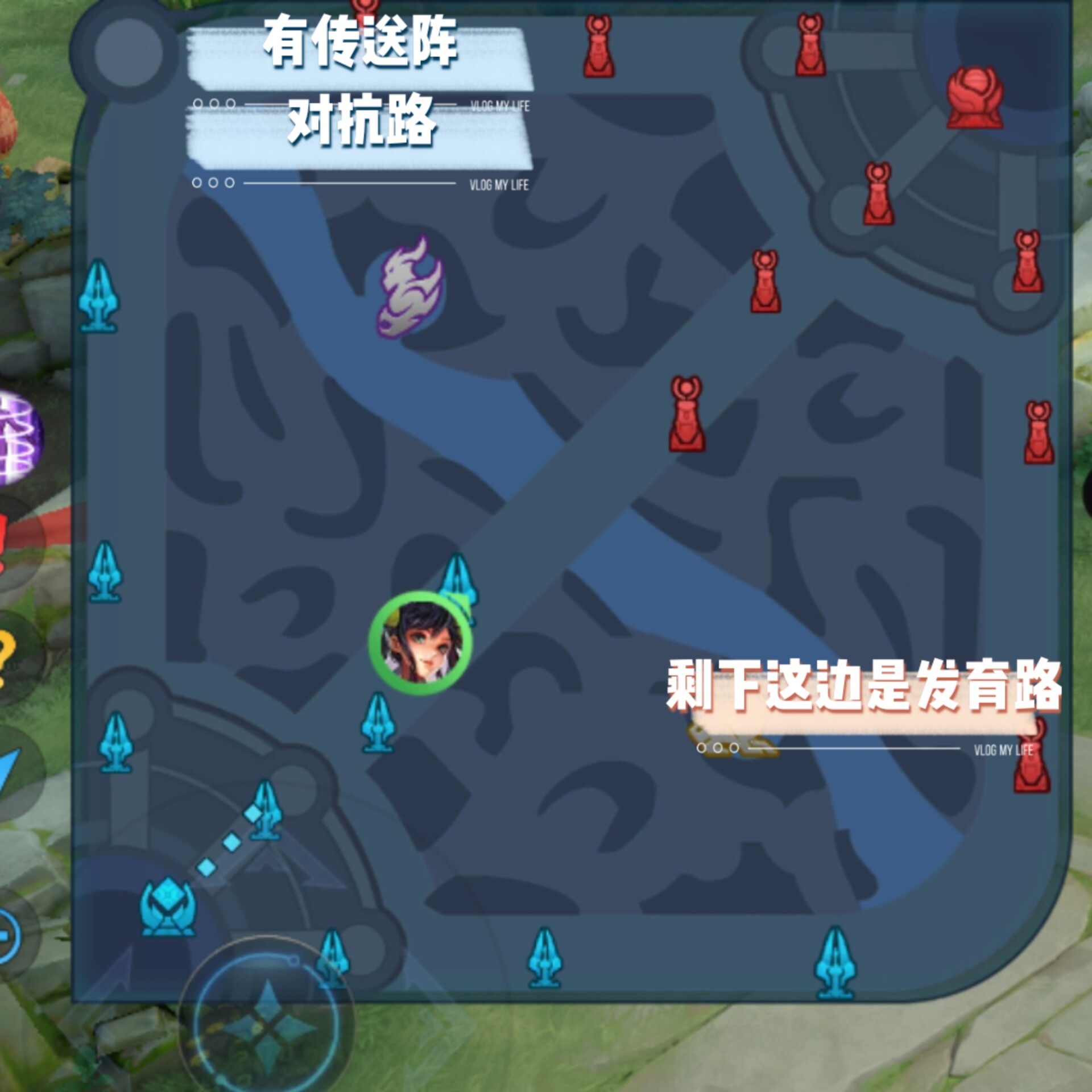 还搞不懂哪边是发育路哪边是对抗路吗