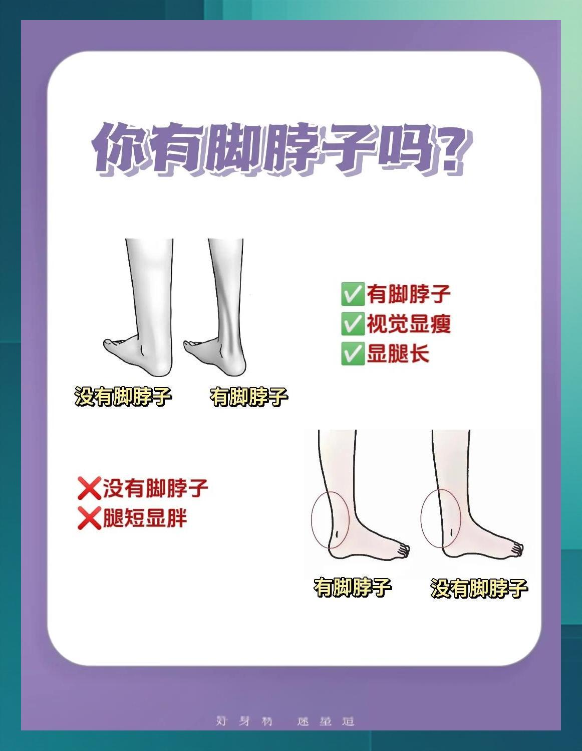 腿粗腿短？