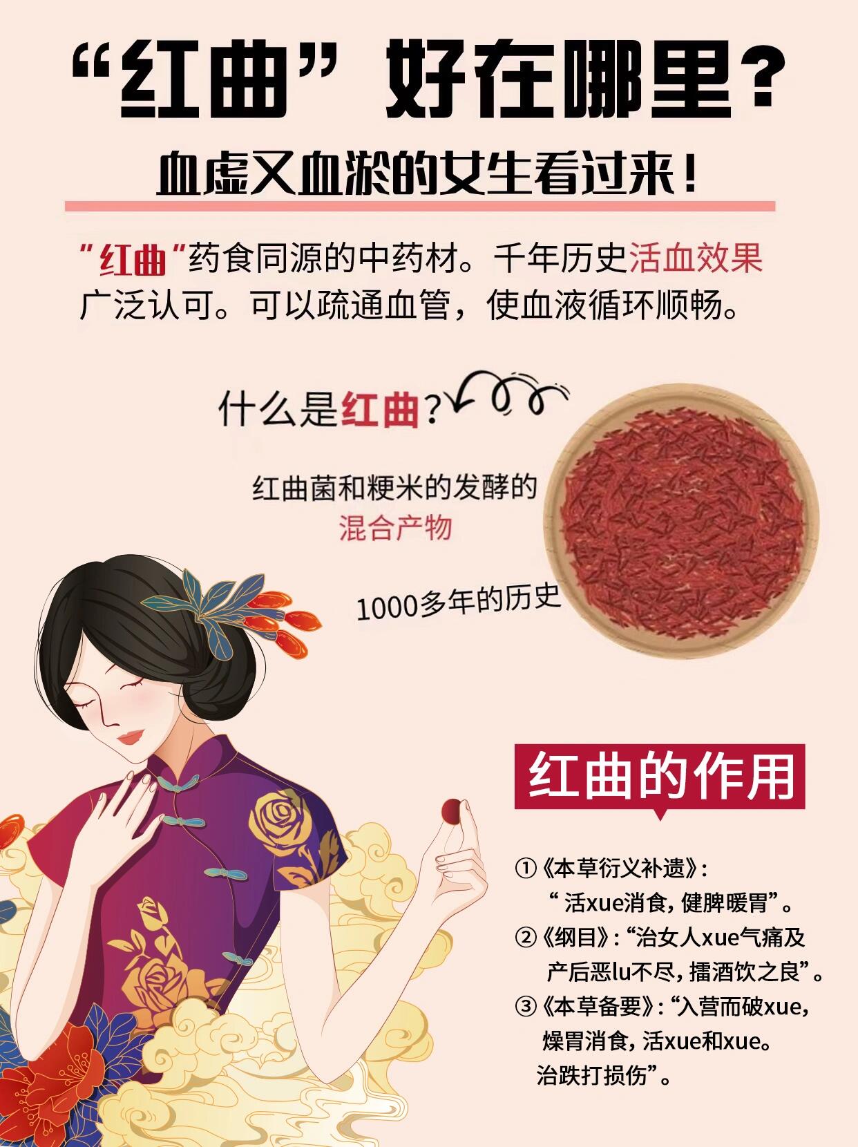 很多宝宝97还不清楚红曲的好处?