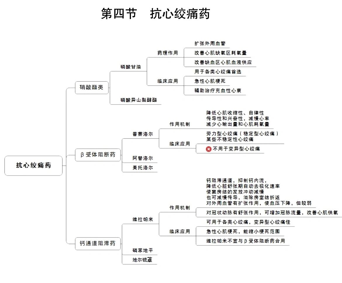 药理学思维导图|第四章