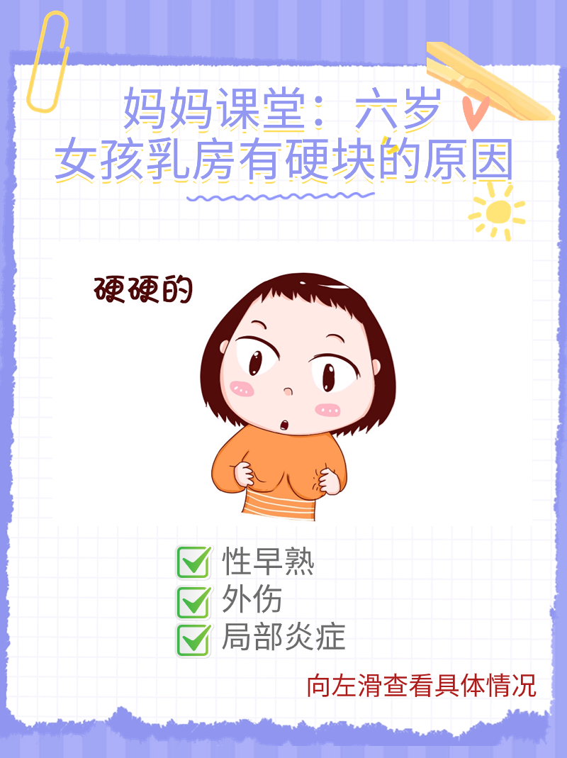 6岁女宝乳房标准图片