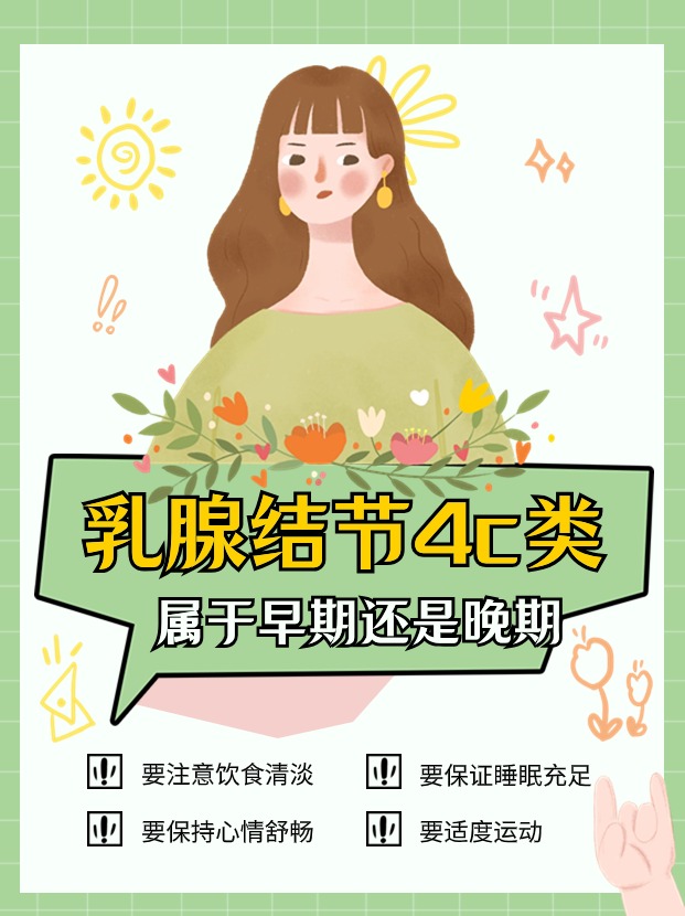 乳腺结节4c图片