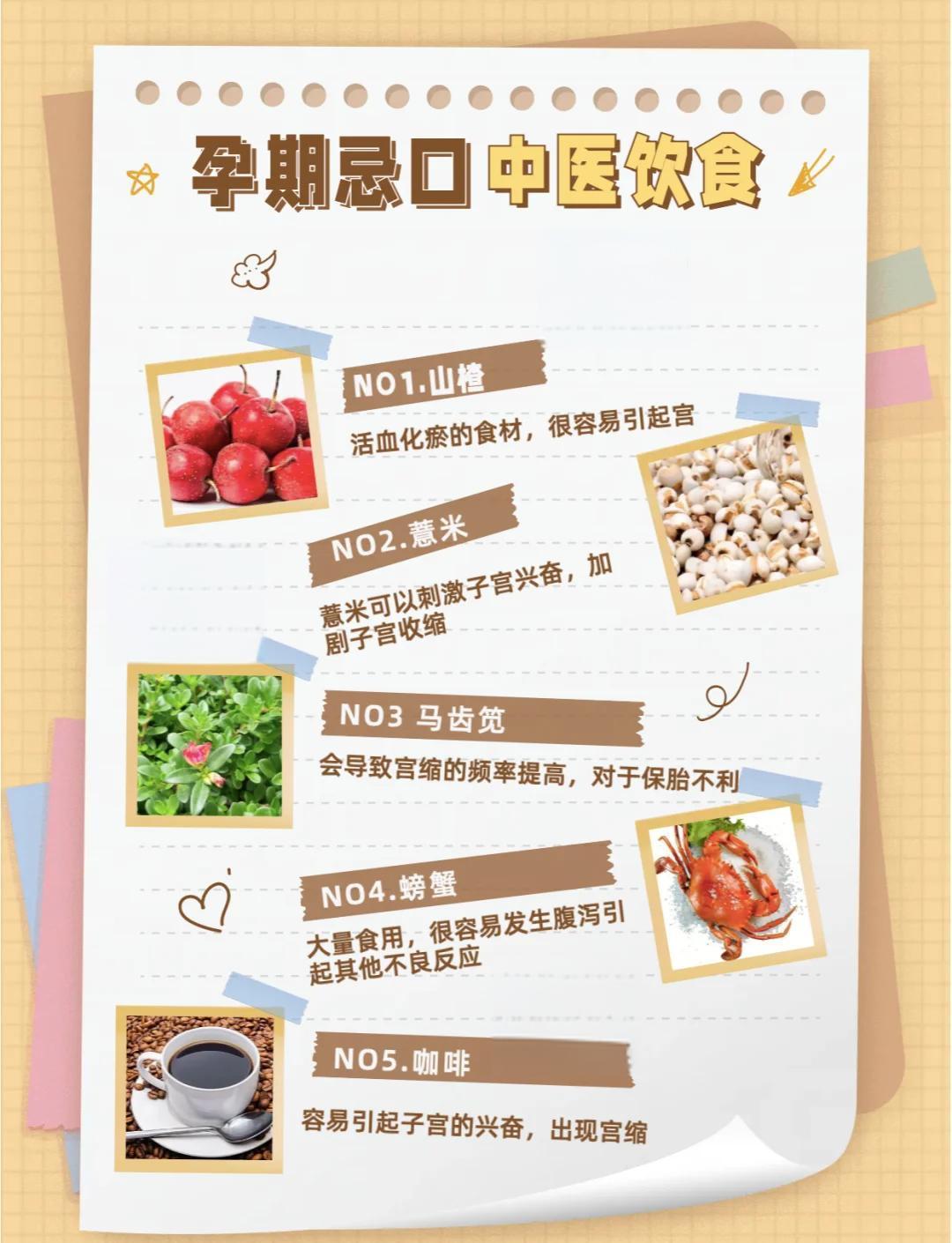 孕期忌口清单：5种可能诱发宫缩的食物
