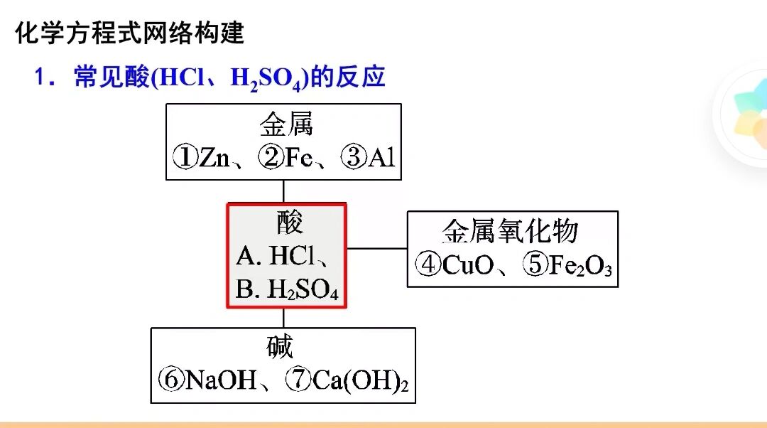 常见的酸和碱反应大全