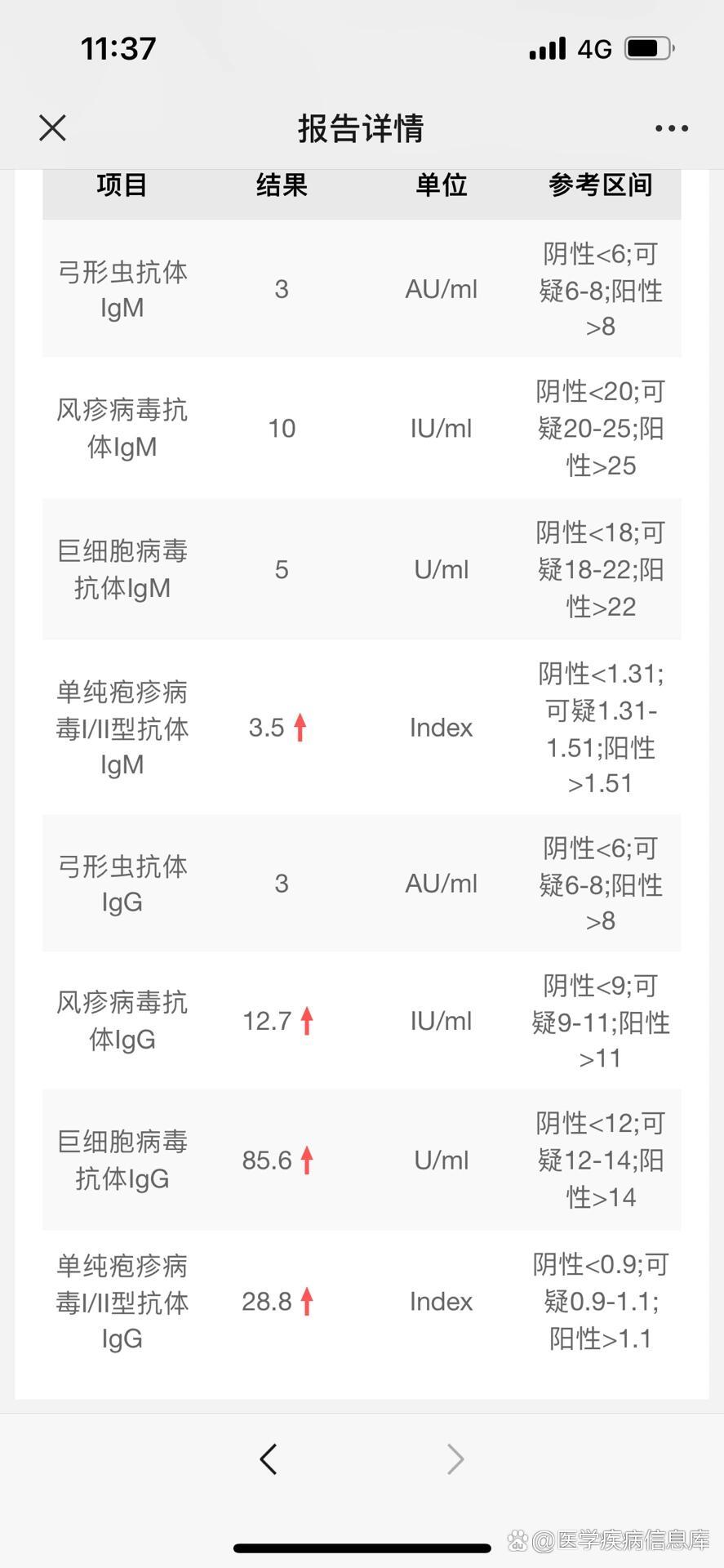 单纯疱疹病毒igm阳性