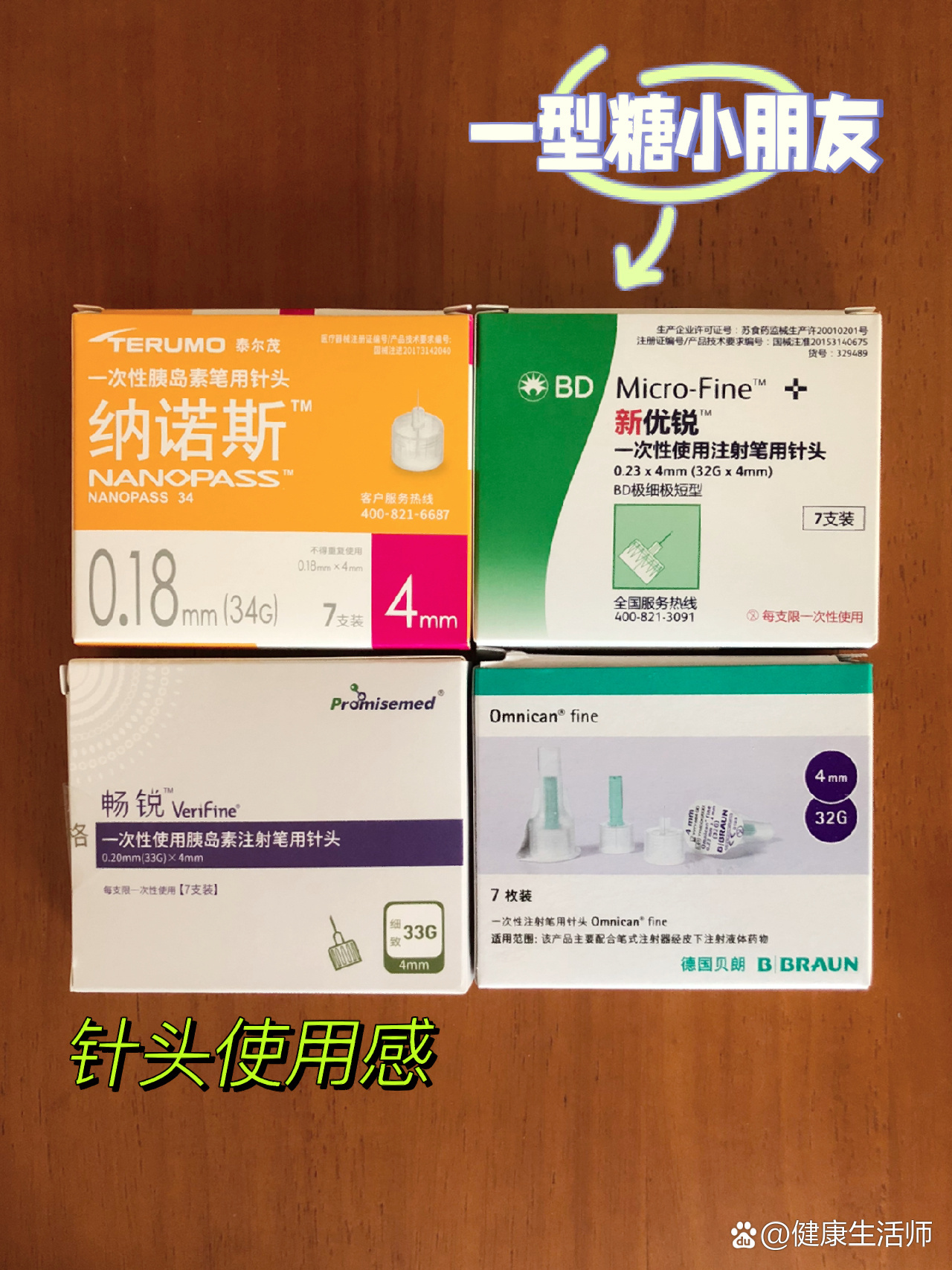6岁1型糖|胰岛素针头使用感
