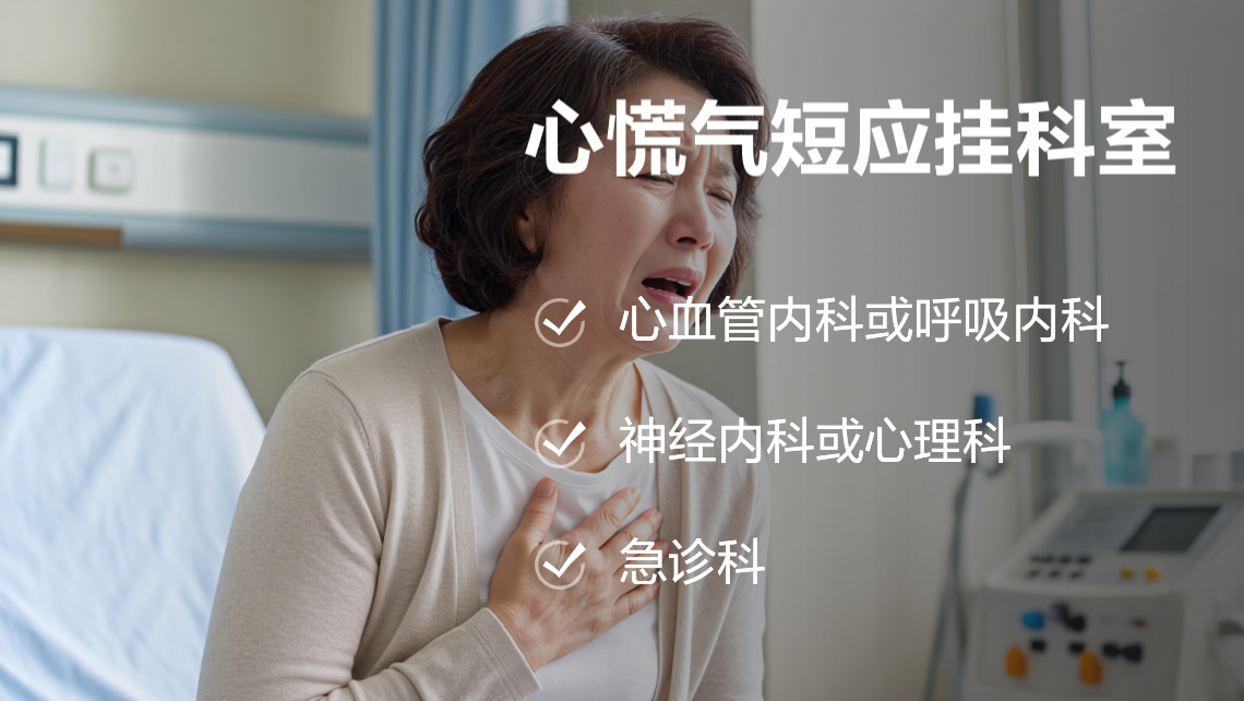 心慌气短,感觉喘不上气来,挂什么科 | 百度健康·医学科普